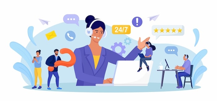 カスタマーサポートの業務量が多いならアウトソーシングもおすすめ